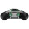 Ruedas de botadura ruedas de lanzamiento de bote plegable funcionamiento con una sola mano acero inoxidable A4 SUPROD HD200, negro/verde