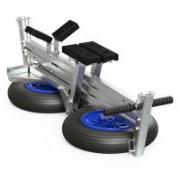 B-goods Foldable Launching Trolley, Dinghy Trolley, Hand Trailer, SUPROD TR350