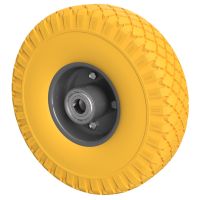 1 x Polyurethane Wheel Ø 260 mm 3.00-4 ball...