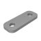Clamping Plate Mounting Plate for U-Bolts M10 galvanised SUPROD