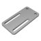 Clamping plate, for U-bolts M10, 40 mm, SUPROD, galvanised steel