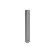Square support, Clamp support, boat trailer, SUPROD, hot-dip galvanised steel, 40x40x250/350/450 mm