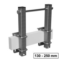 Supports with Axle Holder for Side Keel Roller Boat...