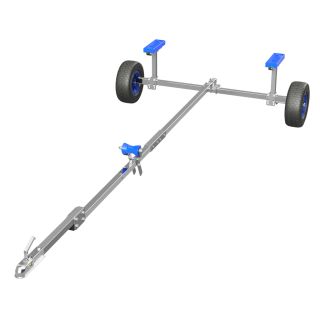 Launching Trolley Hand Trailer Harbour Trailer Boat Trailer Boat Cart SUPROD XTR-B360A, Ø 420 mm