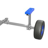 Slipvogn håndtrailer trailer til havnen bådtrailer bådvogn SUPROD XTR-B360A, Ø 420 mm