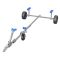 Slipwagen Handtrailer Hafentrailer Bootstrailer Bootswagen SUPROD XTR-B360A-P2, Ø 420 mm