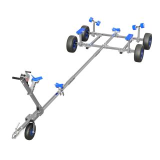 Slipvogn håndtrailer trailer til havnen bådtrailer bådvogn SUPROD XTR-L500R-W1-TA, Ø 420 mm