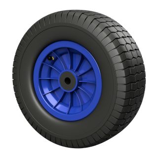 Roda pneumática Ø 420 mm 6.50-8 chumaceira lisa