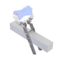 Keel Roller Holder Extension for S_BRA models galvanised...