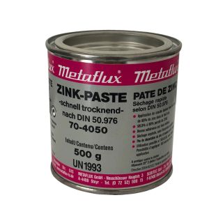 Miglioramento dello zinco pasta di zinco 500 g Metaflux 70-40