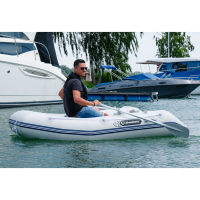 Allroundmarin Gommone Jolly MW-220, pavimento a doghe di legno, grigio