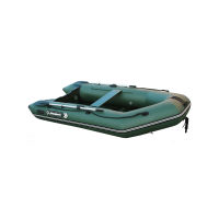 Allroundmarin Opblaasbare boot Kiwi 249, houten vloer, groen