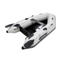 Allroundmarin Opblaasbare boot Kiwi 260, houten vloer, grijs