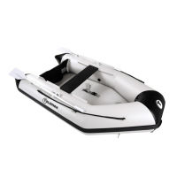 Talamex Barco hinchable Aqualine QLA250, piso de aire, blanco