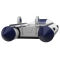 Ruedas de lanzamiento ruedas de botadura de bote para transporte plegable acero inoxidable SUPROD ET260, gris/azul