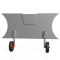 Sjösättningshjul för små båtar transporthjul för akterspegel rostfritt stål SUPROD LD160, svart/röd
