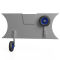 Roues de halage pour petits bateaux roues de mise à leau pour annexes tableau arrière acier inoxydable SUPROD LD160, noir/bleu
