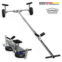 Launching Trolley Boat Cart Hand Trailer Foldable Inflatable Boat Trolley SUPROD TR260-B, PU, Ø 260 mm, black/blue