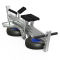Launching Trolley Boat Cart Hand Trailer Foldable Inflatable Boat Trolley SUPROD TR260-B, PU, Ø 260 mm, black/blue