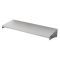 Stainless Steel Wall Shelf Book Shelf Plate Shelf Kitchen KÖNIGSPROD Asteria, 300 x 800 mm