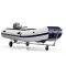 Launching Trolley Boat Cart Hand Trailer Foldable Inflatable Boat Trolley SUPROD TR260-L-LU, Air, Ø 260 mm, black/blue
