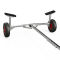 Launching Trolley Boat Cart Hand Trailer Foldable Inflatable Boat Trolley SUPROD TR260-L-LU, Air, Ø 260 mm, black/red
