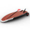 Aço inoxidável carrinho SUP rodas de paddleboard em pé carrinho de transporte SUPROD UP260, preto/vermelho