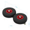 Acciaio inox carrello SUP ruote per Stand Up Paddleboard carrello di trasporto SUPROD UP260, nero/rosso