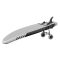 Carrello per kayak carrello per canoe carrello di trasporto per SUP carrello per barca alluminio SUPROD KW200, grigio/nero