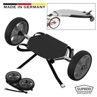 Roestvrij staal SUP trolley Stand Up Paddleboard wielen transportwagen SUPROD UP261
