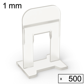 500 Laschen (1 mm)