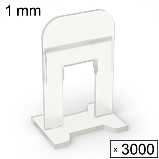 3000 Laschen (1 mm)
