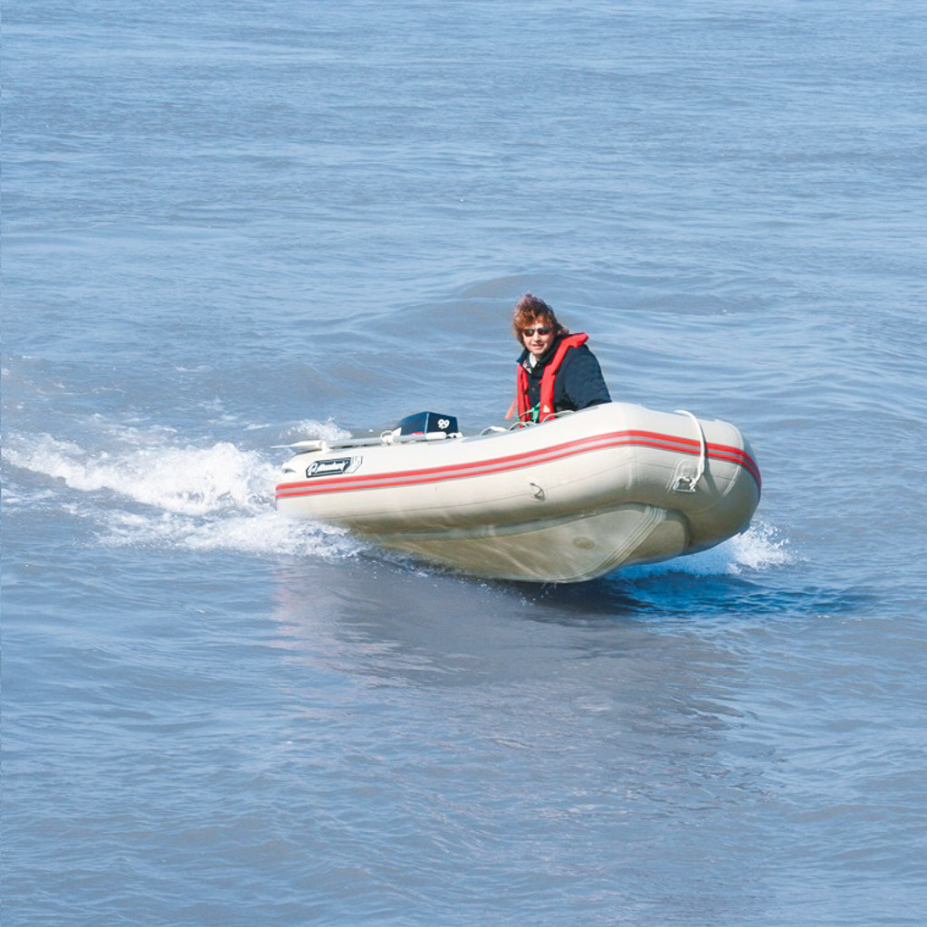 Allroundmarin Barco insuflável Dynamic 310, pavimento de ar, cinzento claro/cinzento escuro tempo livre desporto 1