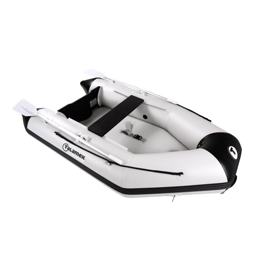 Talamex Schlauchboot Aqualine QLA250, Hartluftboden, weiß Freizeit Sport 1