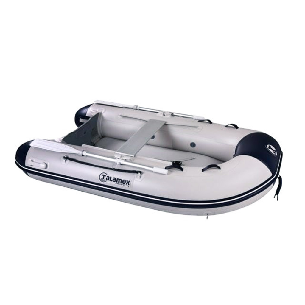 Talamex Schlauchboot Comfortline TLA250, Hartluftboden, grau Freizeit Sport 1