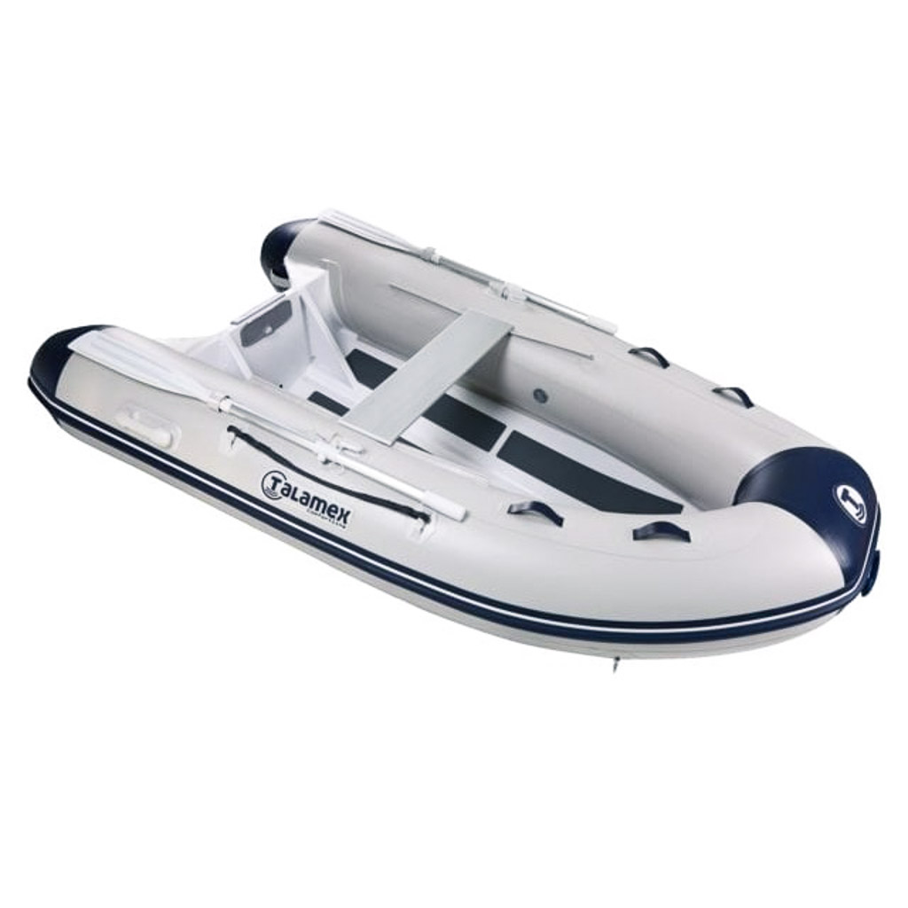 Talamex RIB Festrumpfschlauchboot Comfortline TLRA270, Aluminiumboden (Festrumpf), grau Freizeit Sport 1