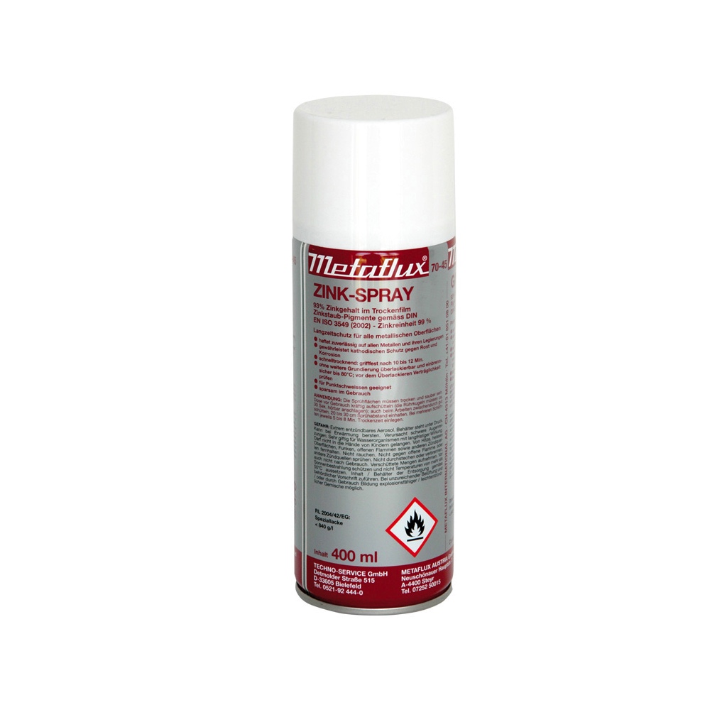 Zinkspray 400 ml Metaflux 70-45 1